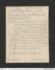 Seite 10, Umschlag mit Fotografien und losen beschriebenen Seiten, Beilage 1 zu "Palästina (Tagebuch)" (NHMW-PRAE-BBB-80-Beilage-1)
